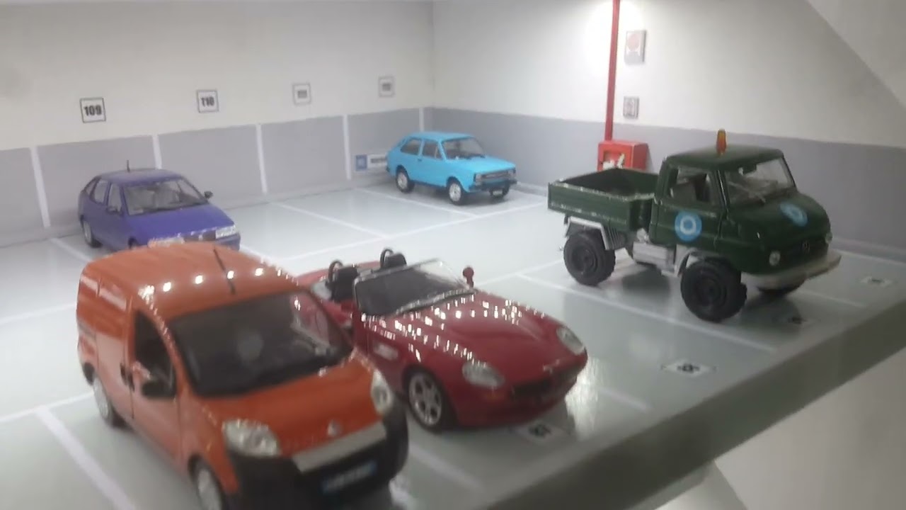 DIORAMAS PARA 200 COCHES.