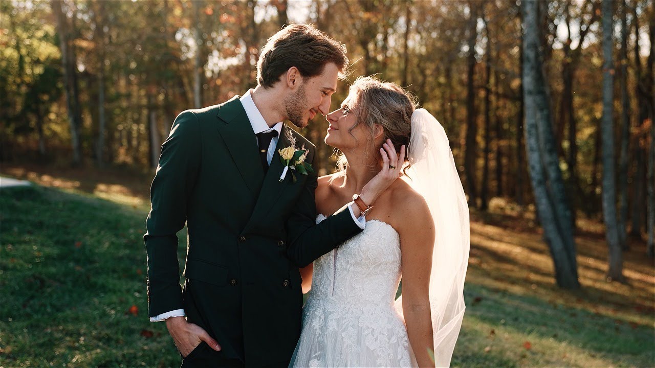 Authentic Fall Wedding at Hickory Meadow | Emily + Riley in Charlotte, TN