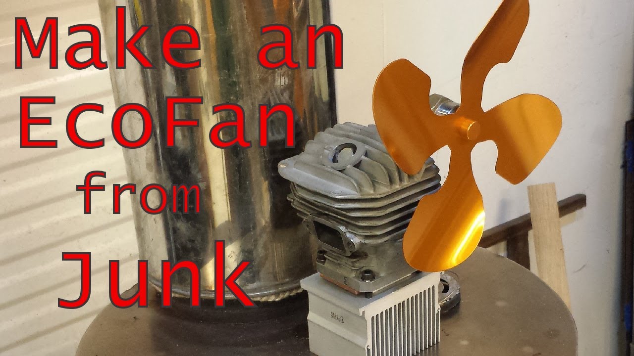 Make a Stove Top EcoFan from Junk