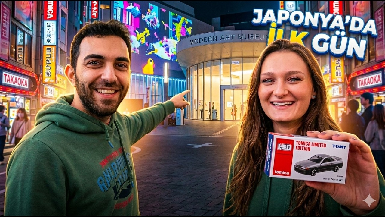 Dijital Sanat M&uuml;zesi TeamLab ve Efsane Model Araba Avı! | JAPONYA - TOKYO