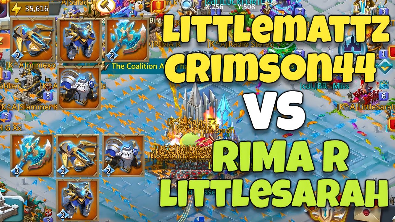 Lords Mobile - WTF was this WoW?? Insane Clash of Emperors at K393! Can They Win Us?