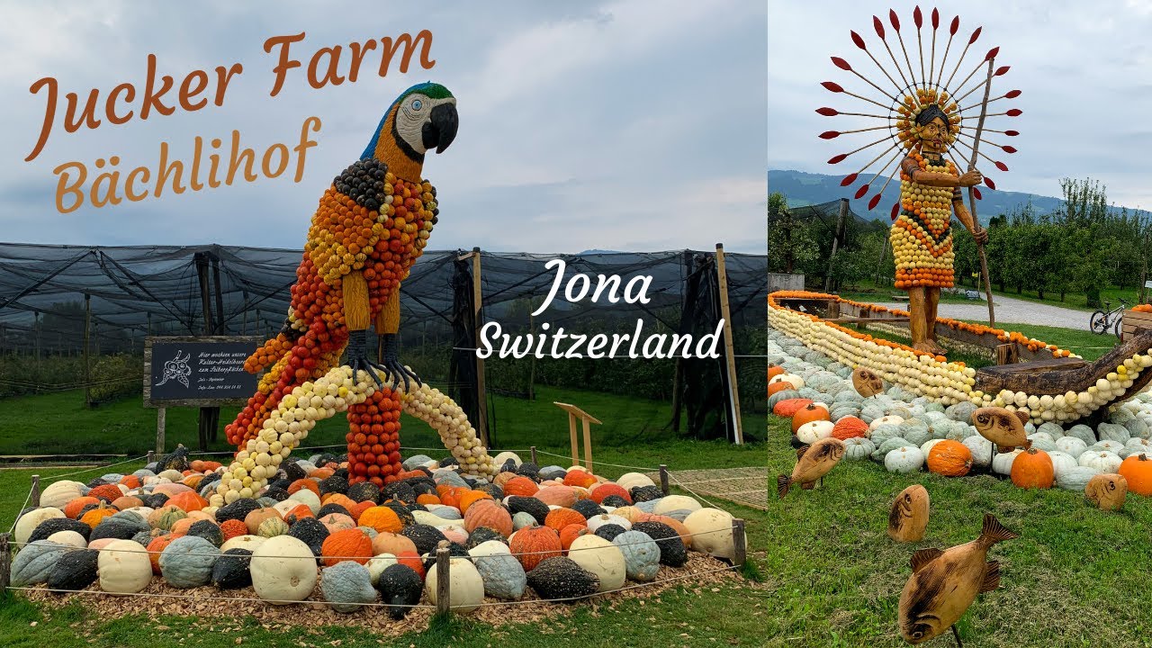 2021 Pumpkin Exhibition at the Jucker Farm - Bächlihof (Jona, Switzerland)