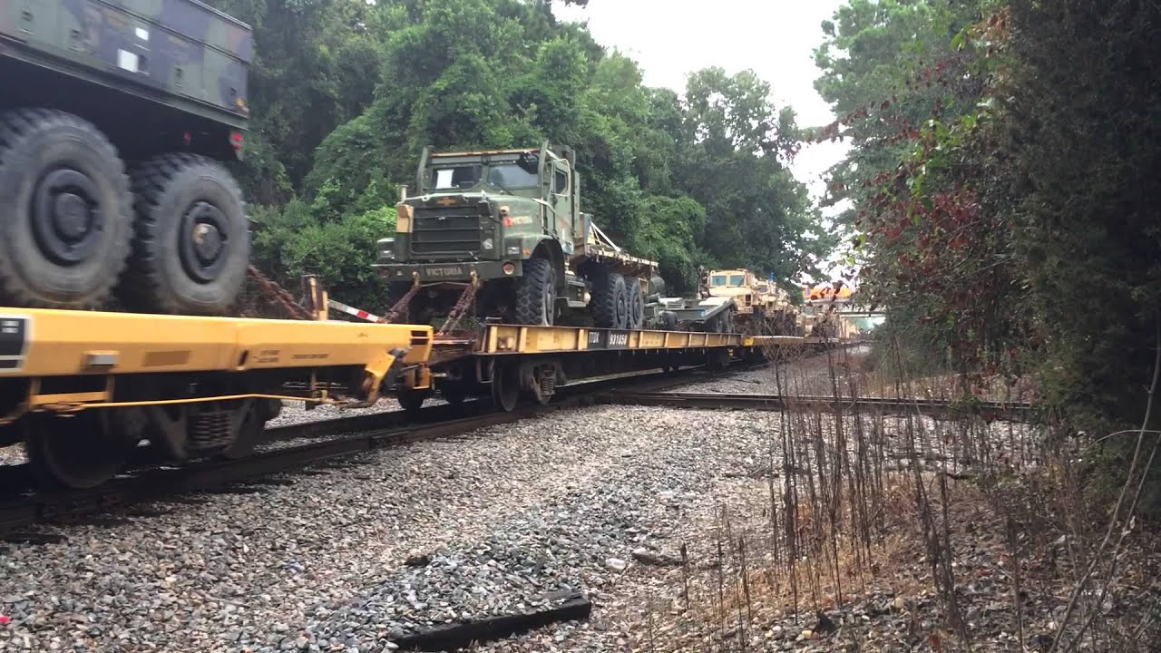 CSX Military Train Plus Surprise Business Train, Charleston, SC