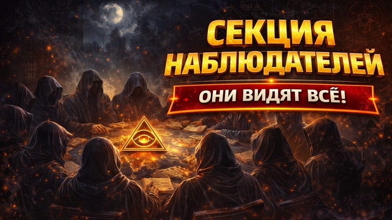 👁 СЕКЦИЯ НАБЛЮДАТЕЛЕЙ — Кто на самом деле контролирует мир? | Исповедь наблюдателя