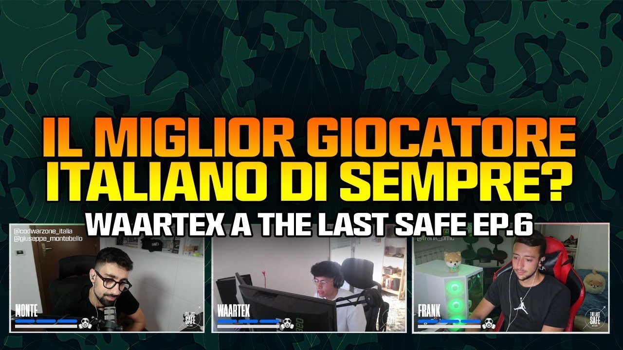 THE LAST SAFE – WAARTEX: UNICO ITALIANO nella COD LEAGUE e DOPPIO CAMPIONE WSOW!