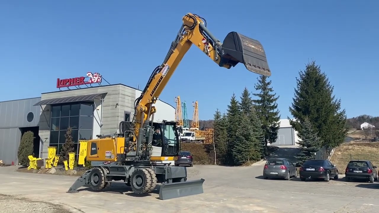 Koparka kołowa Liebherr A924 2013r.