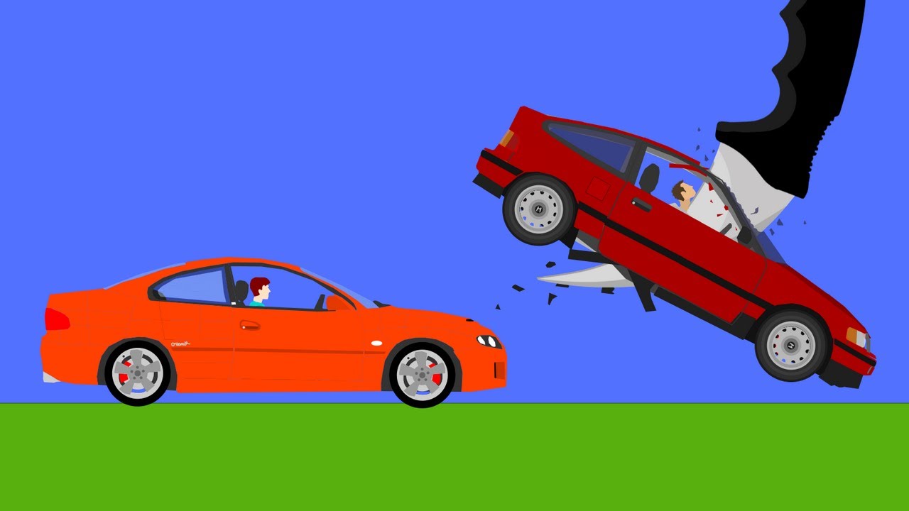 Big Car Destruction - Satisfying Algodoo Moments