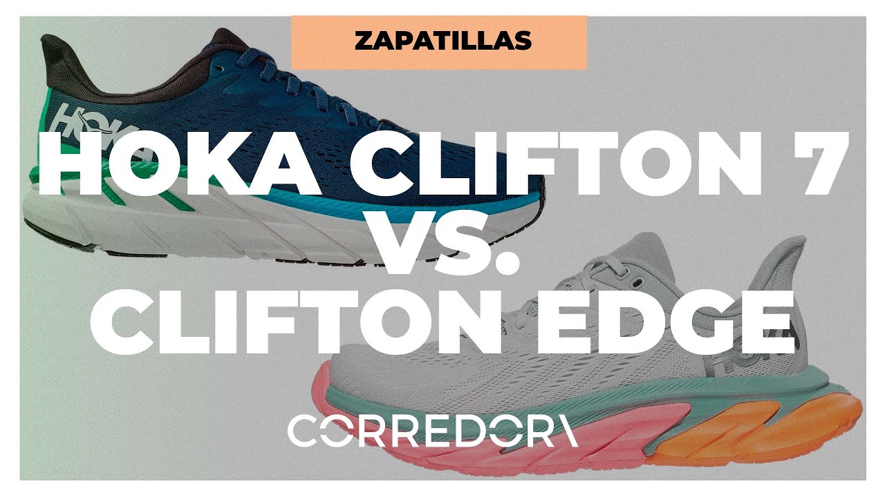 ‼️ COMPARATIVA: HOKA ONE ONE Clifton 7 VS. Clifton Edge | CORREDOR