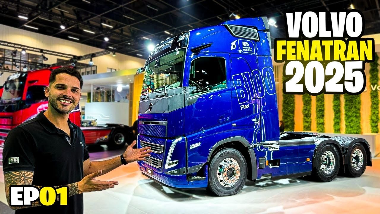NOVOS LANÇAMENTOS VOLVO 2025 😍 FENATRAN EP1