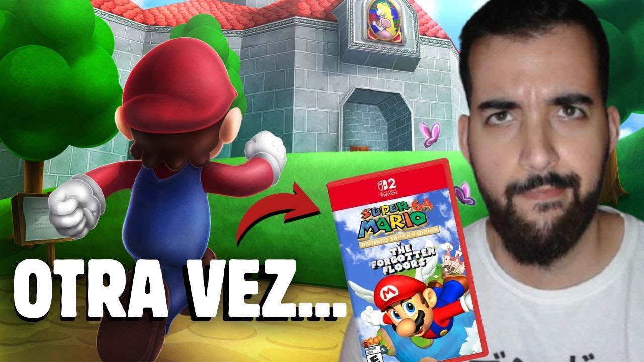 🚨 NINTENDO DIRECT: ¡Remastered Super Mario 64 llega a Nintendo Switch 2! 🎮🔥