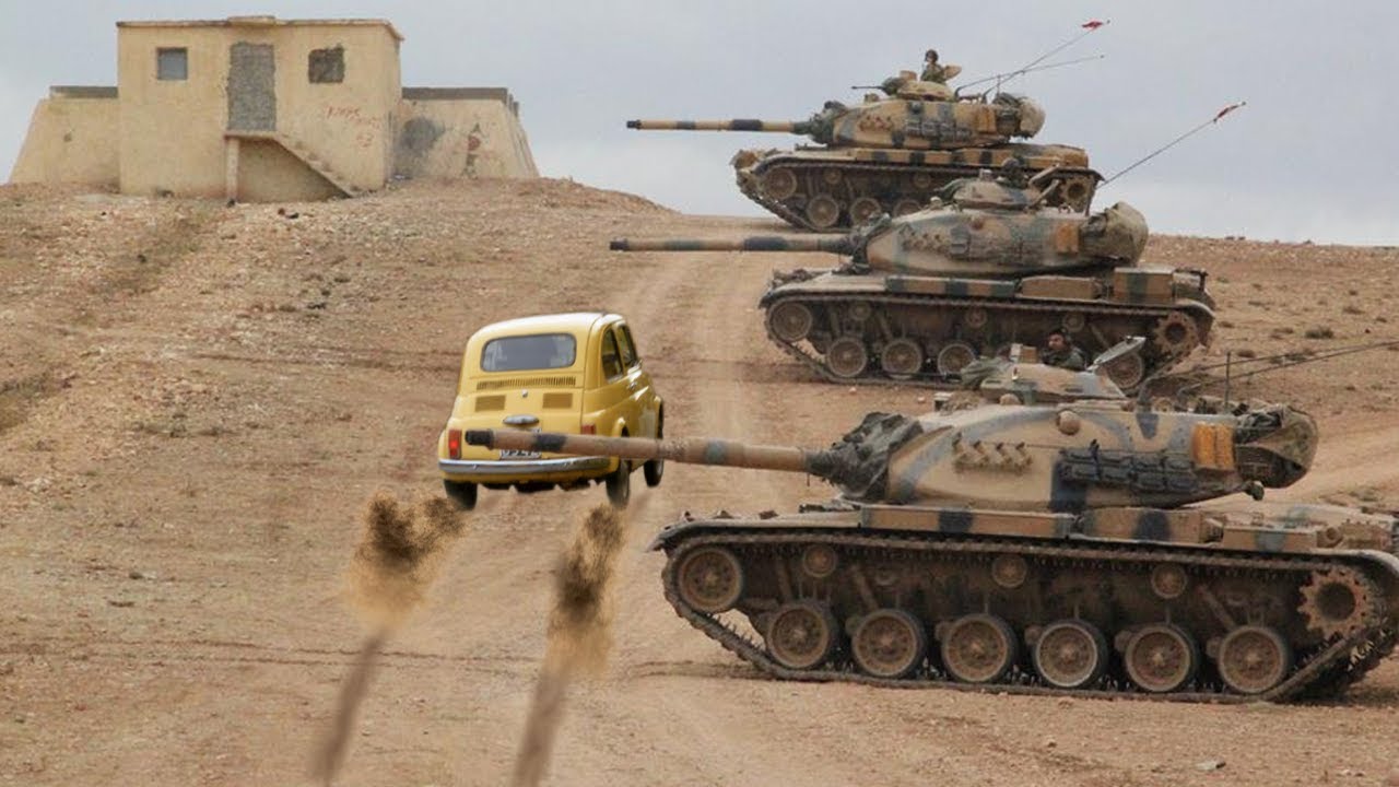 MET EEN FIAT, TANKS ONTWIJKEN - World of Tanks