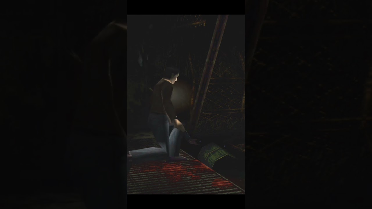 Silent Hill has a sewer gator problem #silenthillps1 #ps1 #sewers #dark #monster