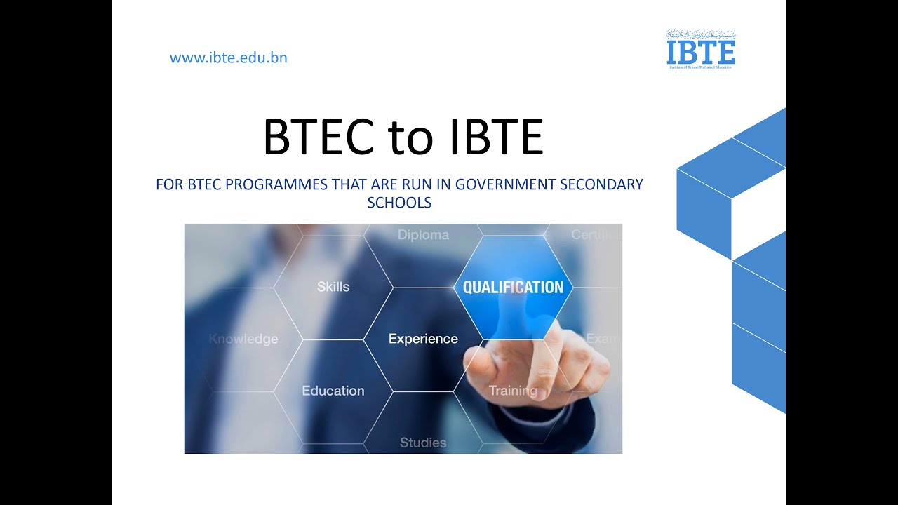 BTEC to IBTE
