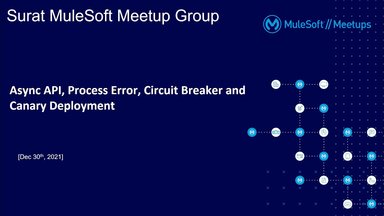 MuleSoft Surat Meetup#31 - Async API, Process Error, Circuit Breaker and Canary Deployment