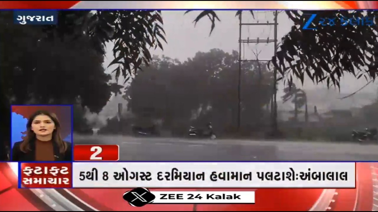 News Fatafat | Top News Stories From Gujarat: 4/8/2026 | Weather Forecast | Monsoon 2026