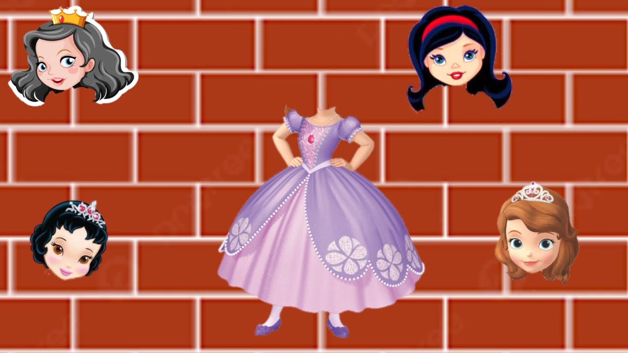 princess barbi wrong head cartoon/wrong head puzzle video kid #wrongheads#funny@wrongheads1