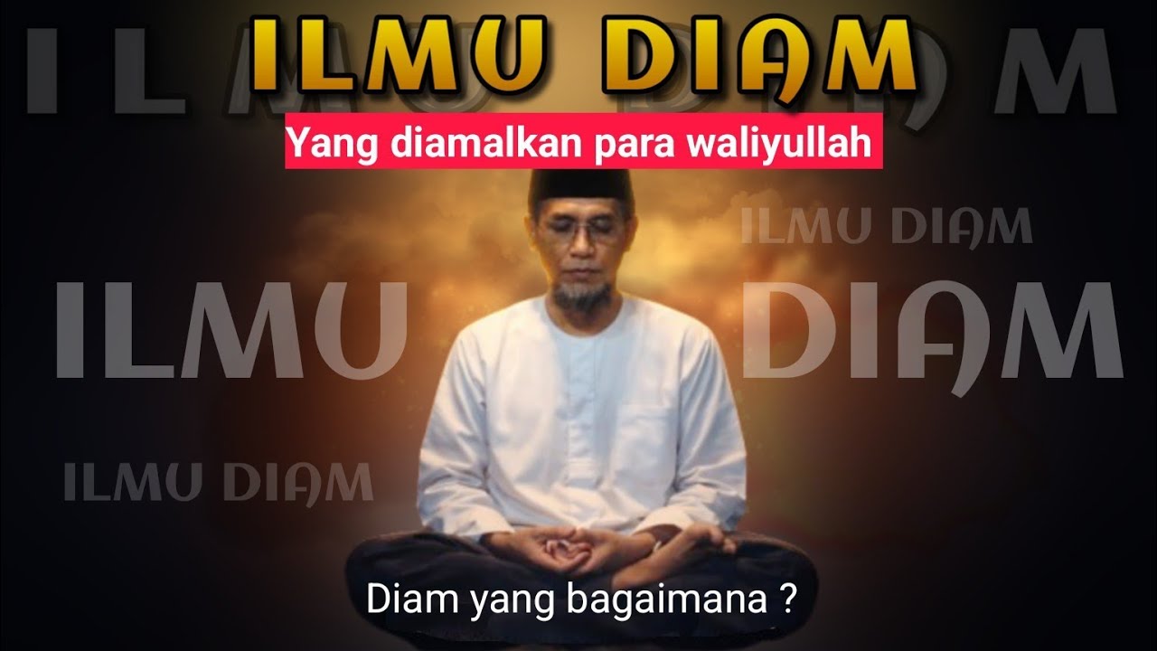 KH. MUKHLASON ROSYID 🔴 ilmu diam yang di amalkan waliyullah itu diam yang bagaimana ?