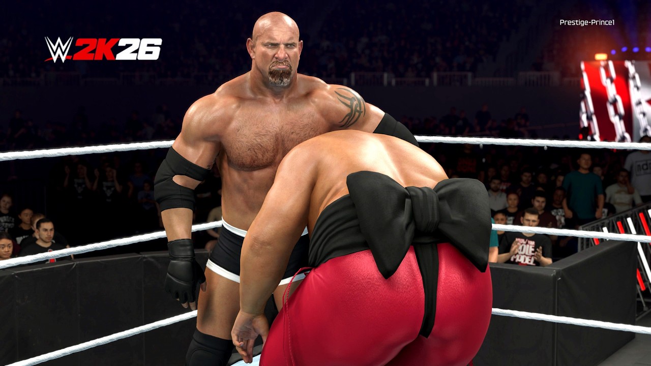 WWE 2K26 - Голдберг против Йокозуны. Полный матч (PS5)
