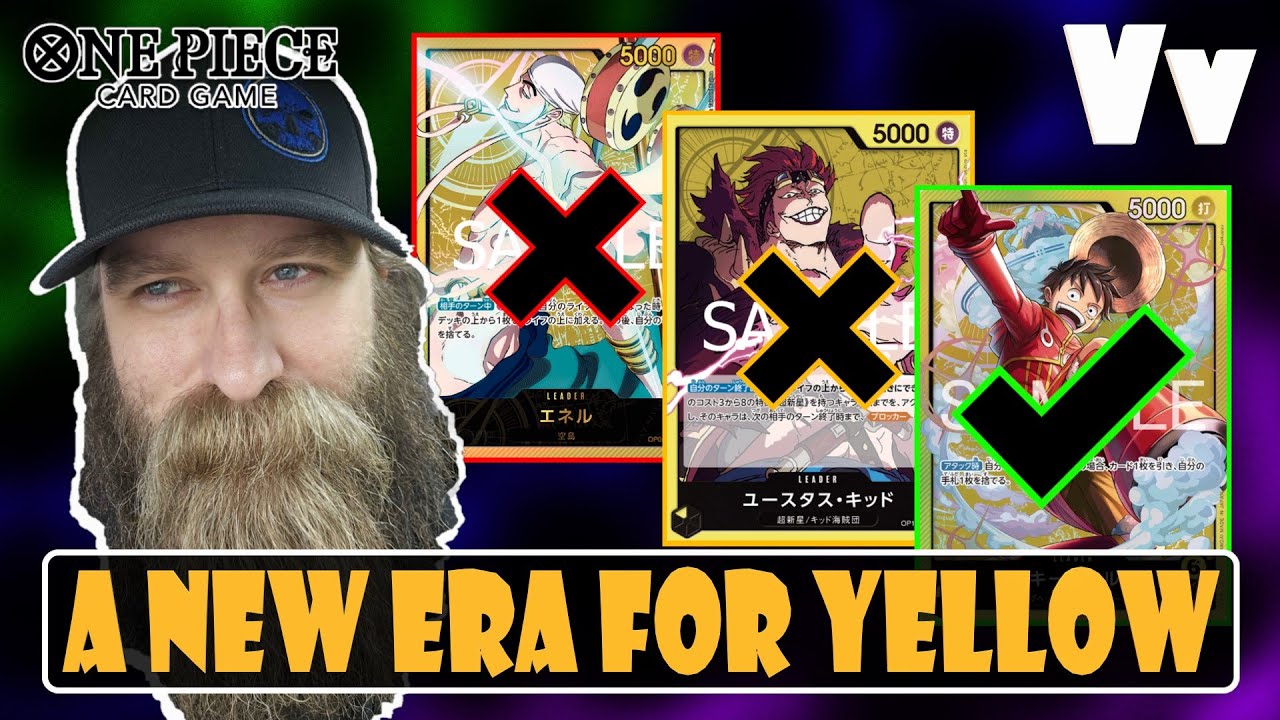 One Piece TCG: Discussing Random Topics - Yellow Might be Receiving the Support it Needs to Compete