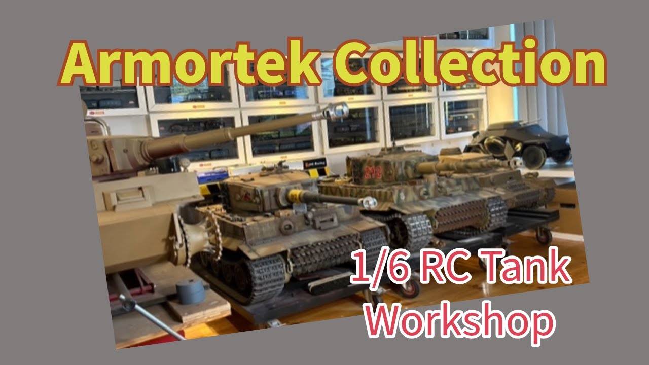 Масштаб 1/6 — коллекция танков Armortek, введение в мастерскую RC Tank Workshop 1/6