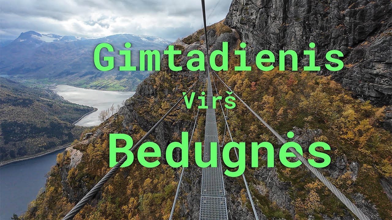 Audra artėja, bet mes kopiam! Loen Via Ferrata nuotykis Norvegijoje