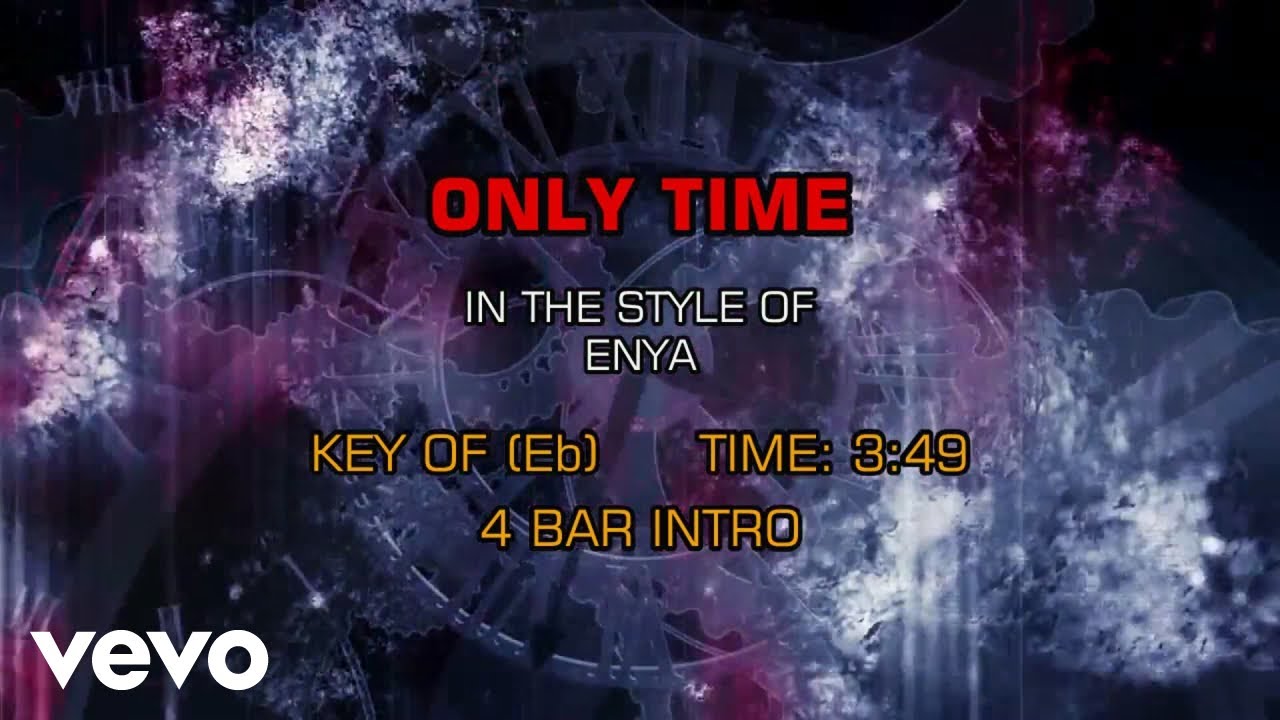 Enya - Only Time (Karaoke)