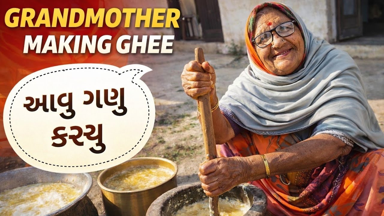 અમારા દાદી કરે એ ઠીક 😅