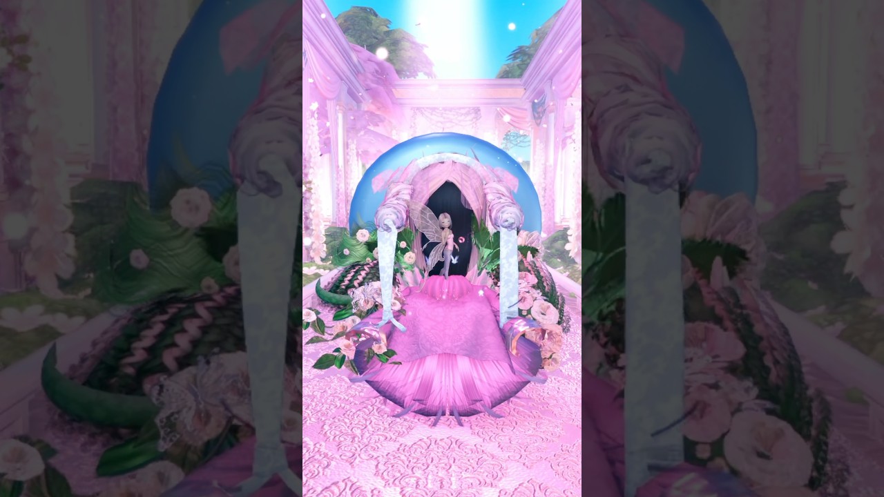I made the valentines runway.. build to impress style #dresstoimpress #dtiroblox #roblox