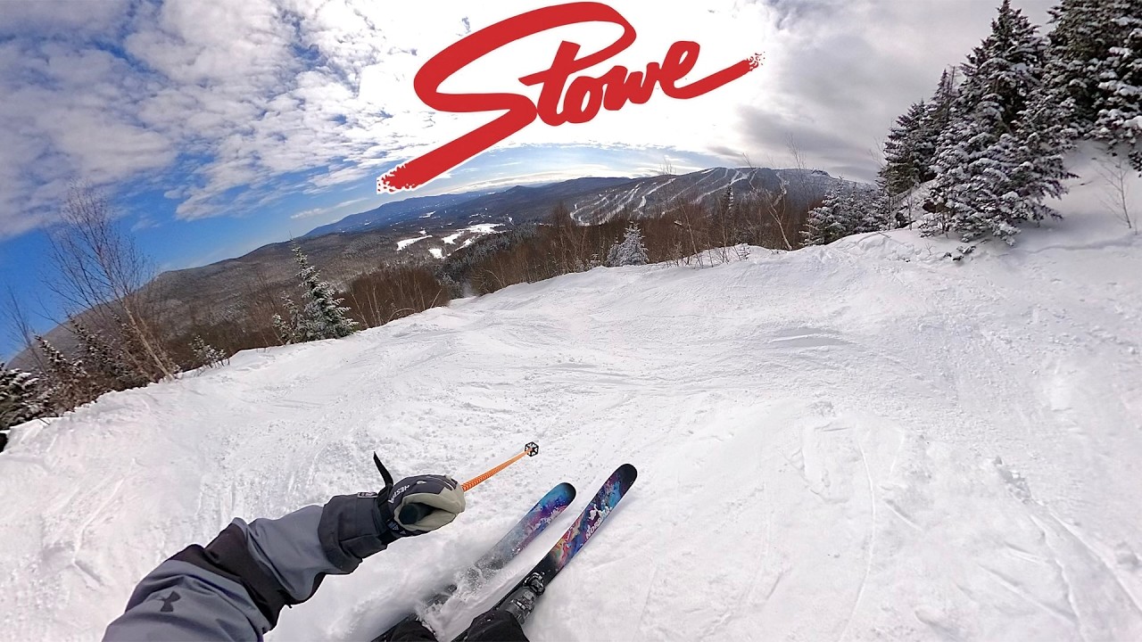 Is This Vail East? | Skiing Stowe's Spruce Peak Area