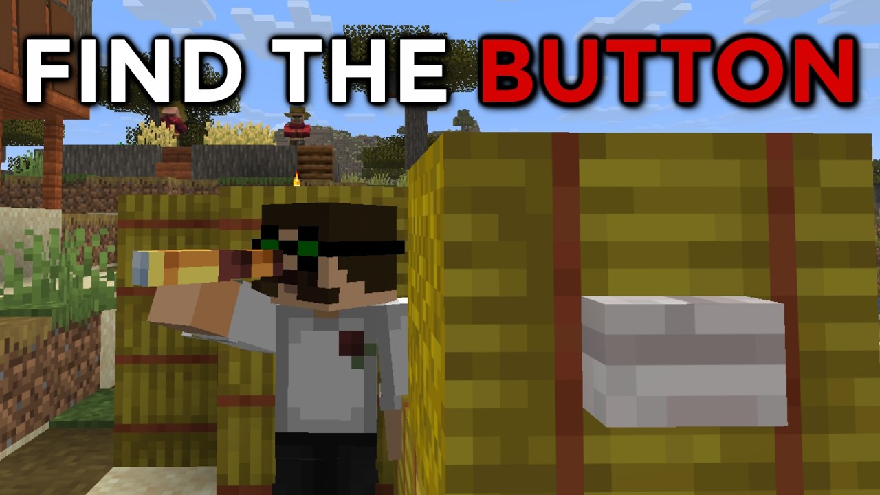 Сможем ли МЫ найти кнопку, которую ТЫ спрятал в Minecraft?