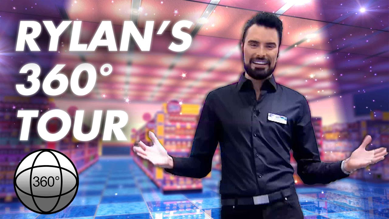 Rylan takes you on an EXCLUSIVE 360 tour of the Supermarket Sweep store! | Supermarket Sweep 2020