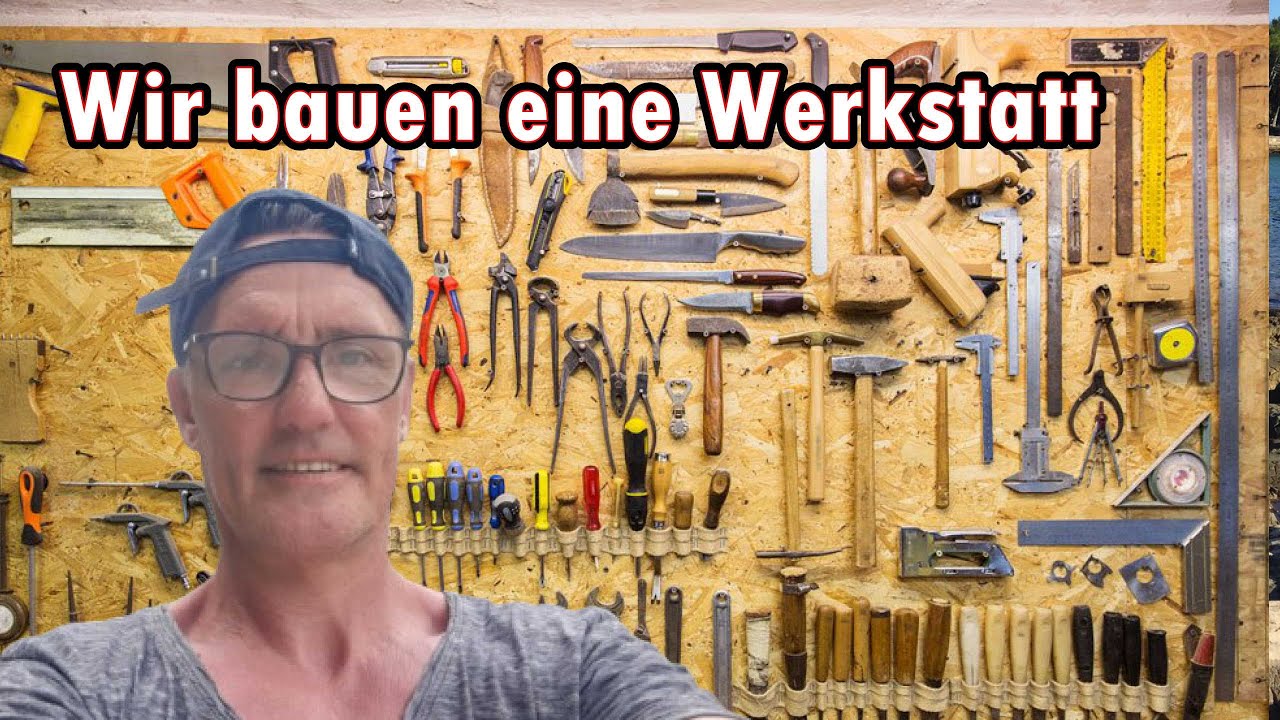 Meine NEUE Werkstatt!  Planung ! Werkstatteinrichtung ! Werkstattgestaltung !