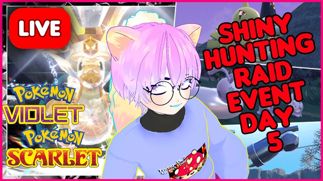 SV Shiny Hunting Raid Event Day 5 ~ W/Shiny Charm BUT No Sandwiches!