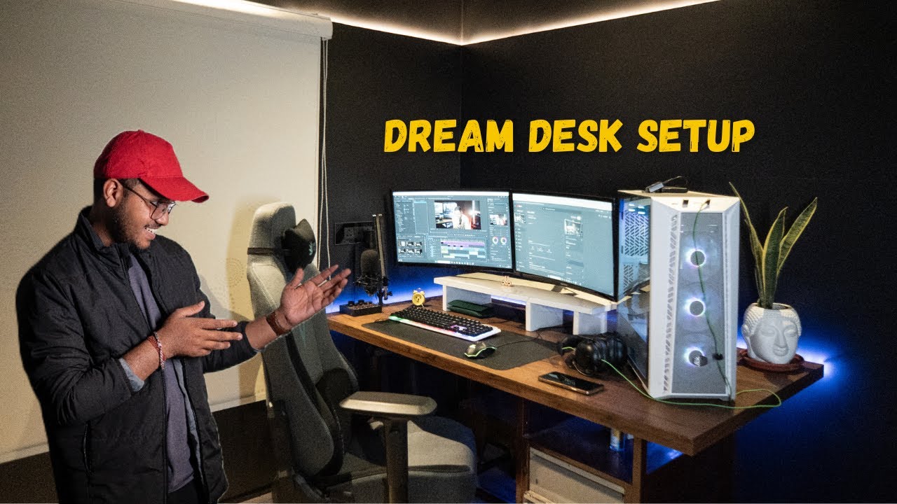 Building My DREAM Desk Setup ( 2025 ) | Maal Toka