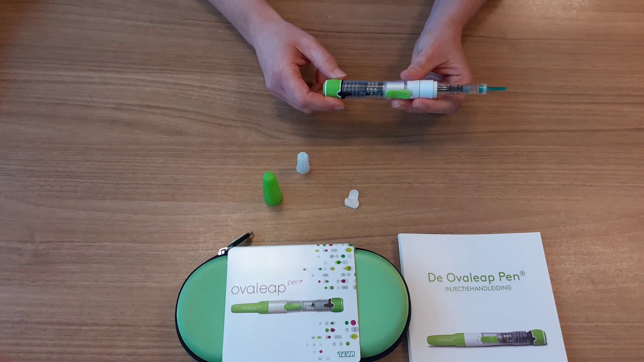 Prikinstructie: zelf Ovaleap injecteren