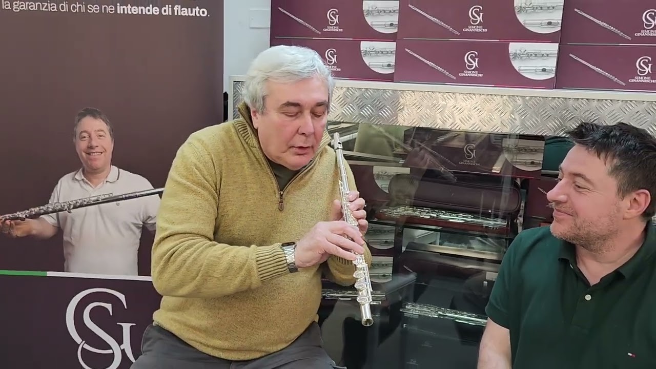 Intervista al flautista Maurizio Saletti - Le posizioni alternative nella terza ottava - 2°parte