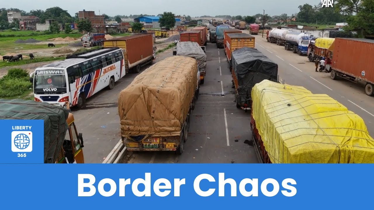 Nepal Protests Halt Trade: 8km Truck Jam at India Border