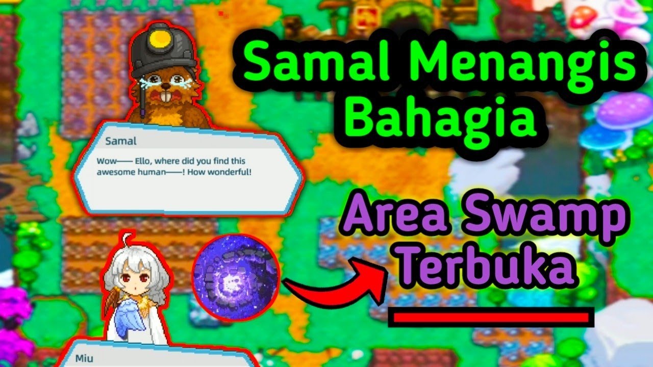 Akhirnya Swamp Terbuka - Harvest Town