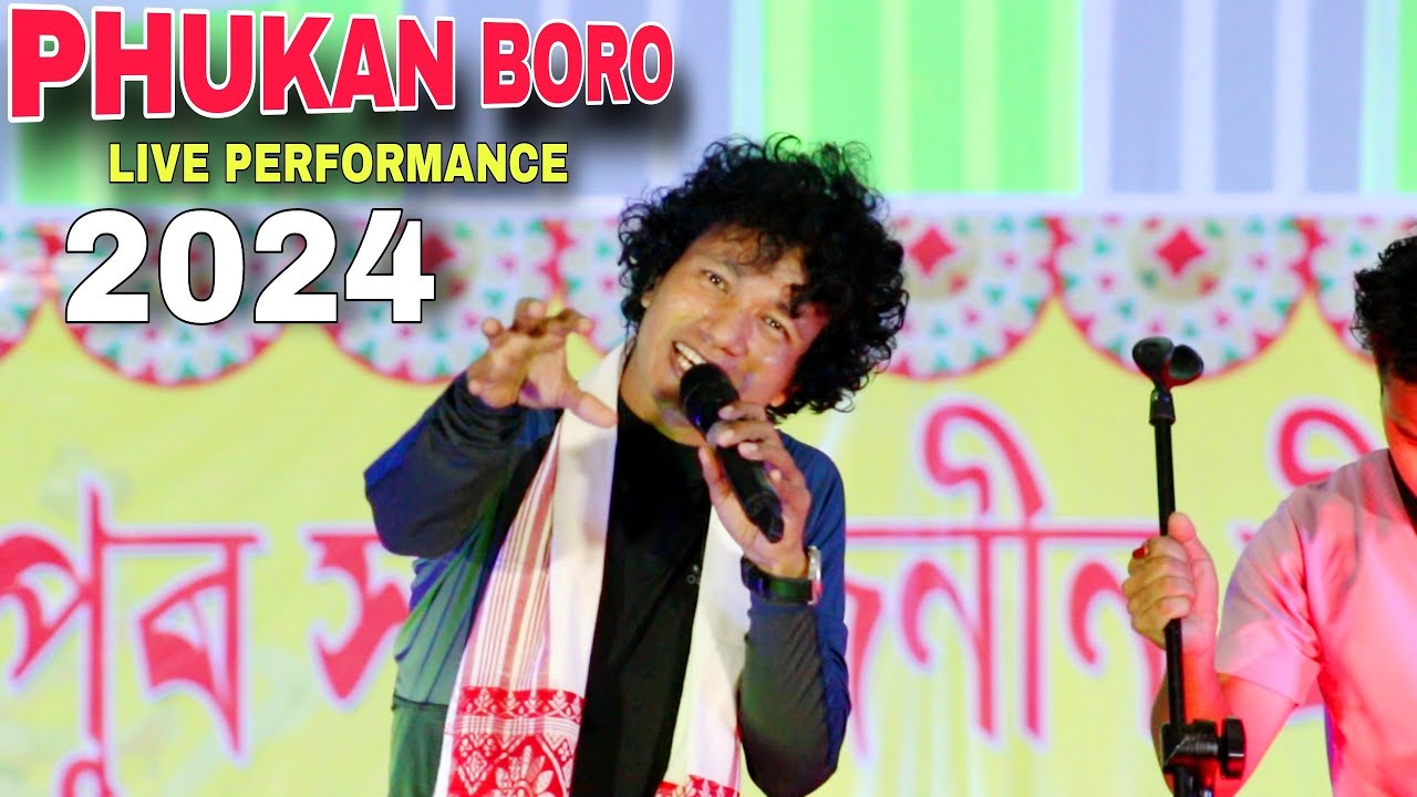PHUKAN BORO Live Performance 2024 | Maya ( Zubeen Garg Assamese Song | Swmkhwr Videography