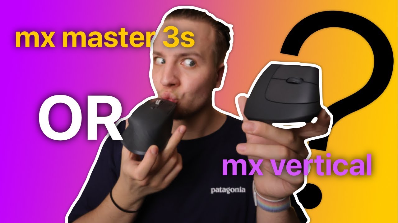 Какая мышь лучше всего подходит для длительной работы за столом? // Logitech mx vertical против M...