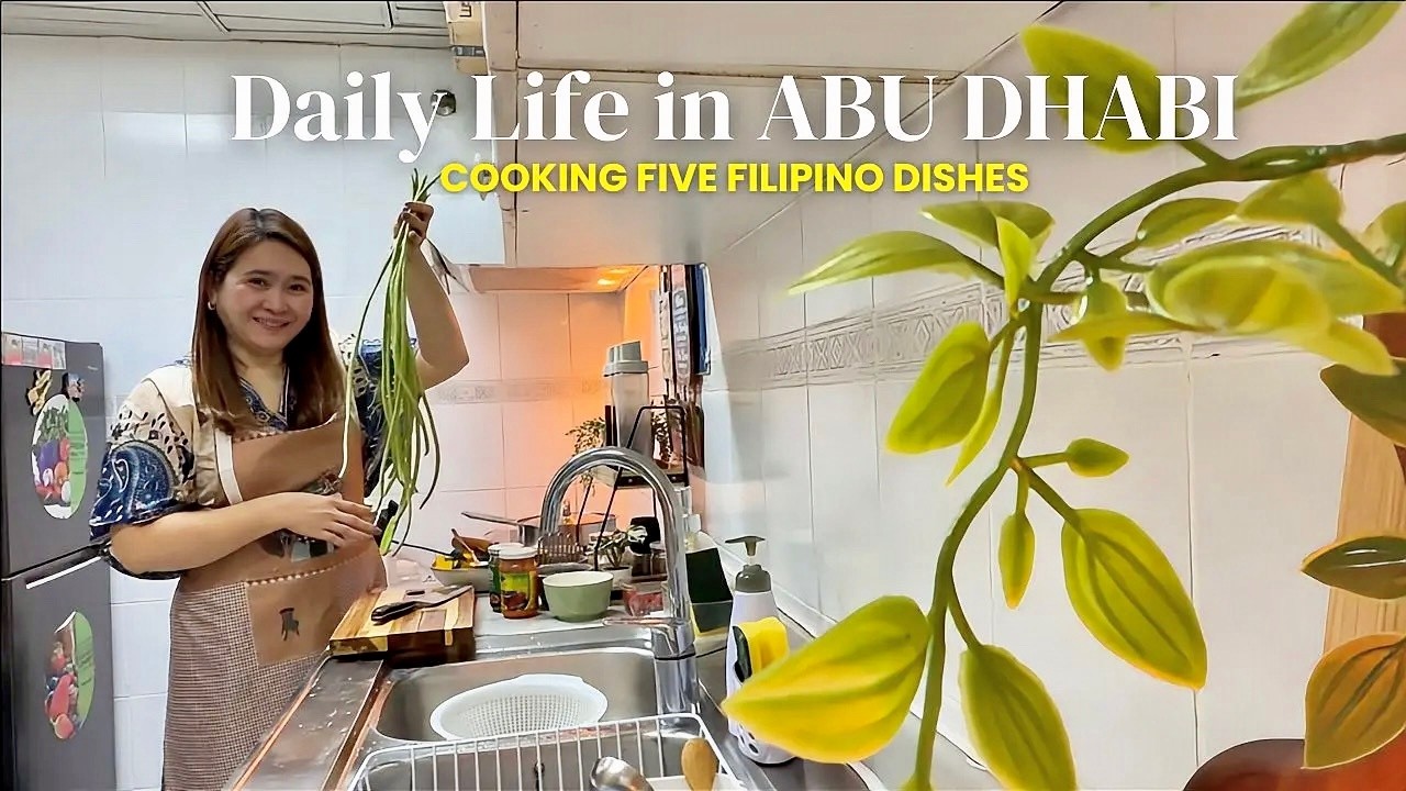 🇦🇪 Cooking Five Filipino Dishes, Weekend Life of a Working Mom, Cozy Home Vlog, Daily Life in UAE