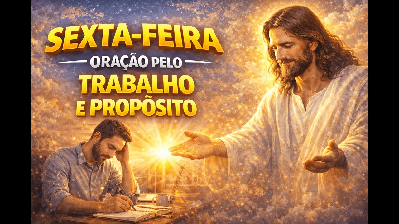 SEXTA FEIRA — ORAÇÃO PELO TRABALHO E PROPÓSITO