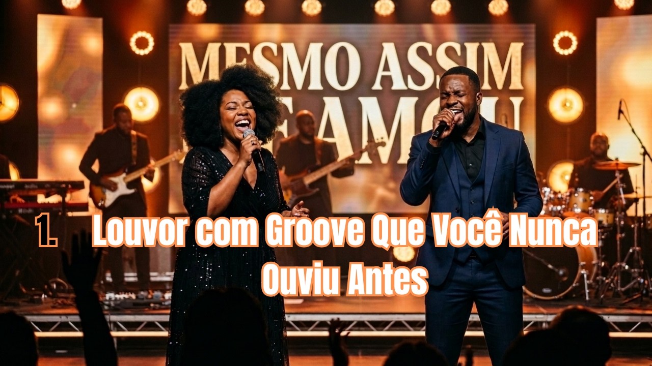 EU CONFIO | ME LEVA ALÉM | MESMO ASSIM ME AMOU -  LOUVORES INEDITOS QUE TOCAM ALMA -- GOSPEL GROOVE