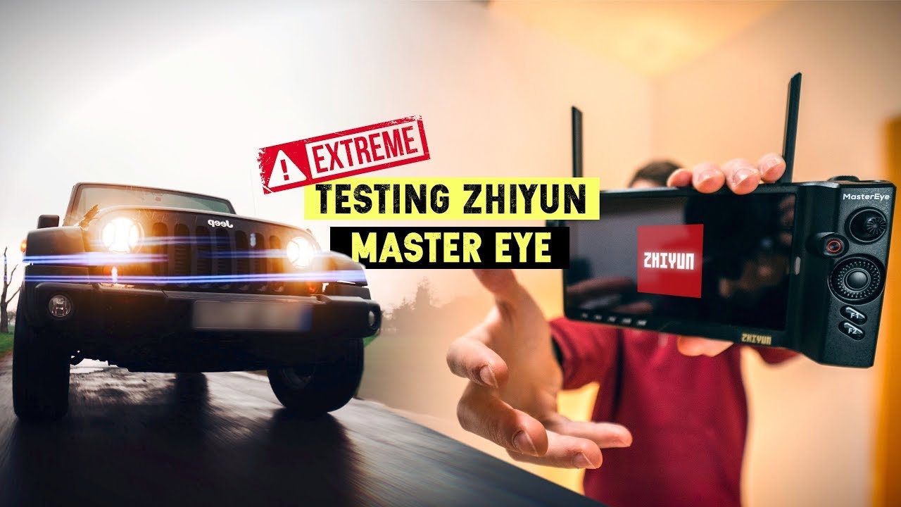 Testing Zhiyun MasterEye Visual Controller | Car Commercial | Weebill 2 compatible