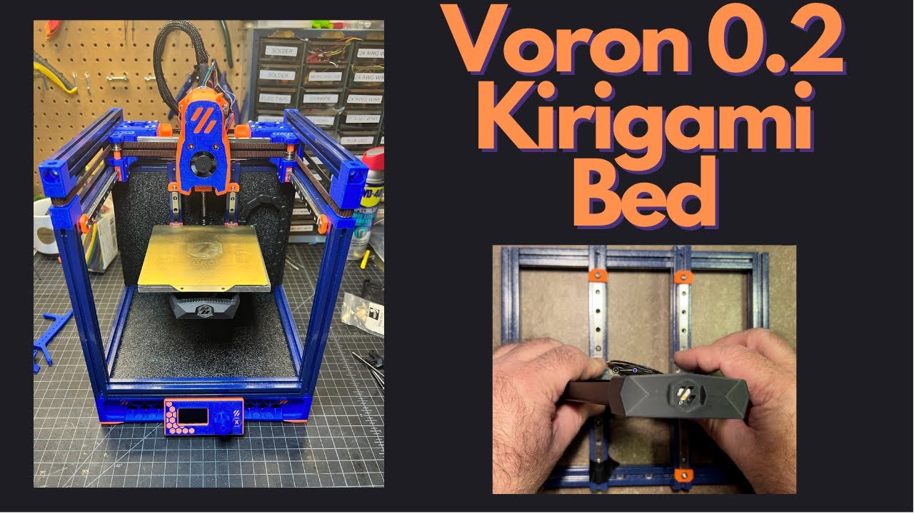 Part 3. Voron 0.2 Build - Kirigami Bed Assembly