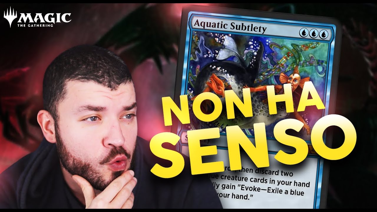 MONO BLU COMBO con AQUATIC SUBTLETY non ha SENSO - MTG Arena Historic