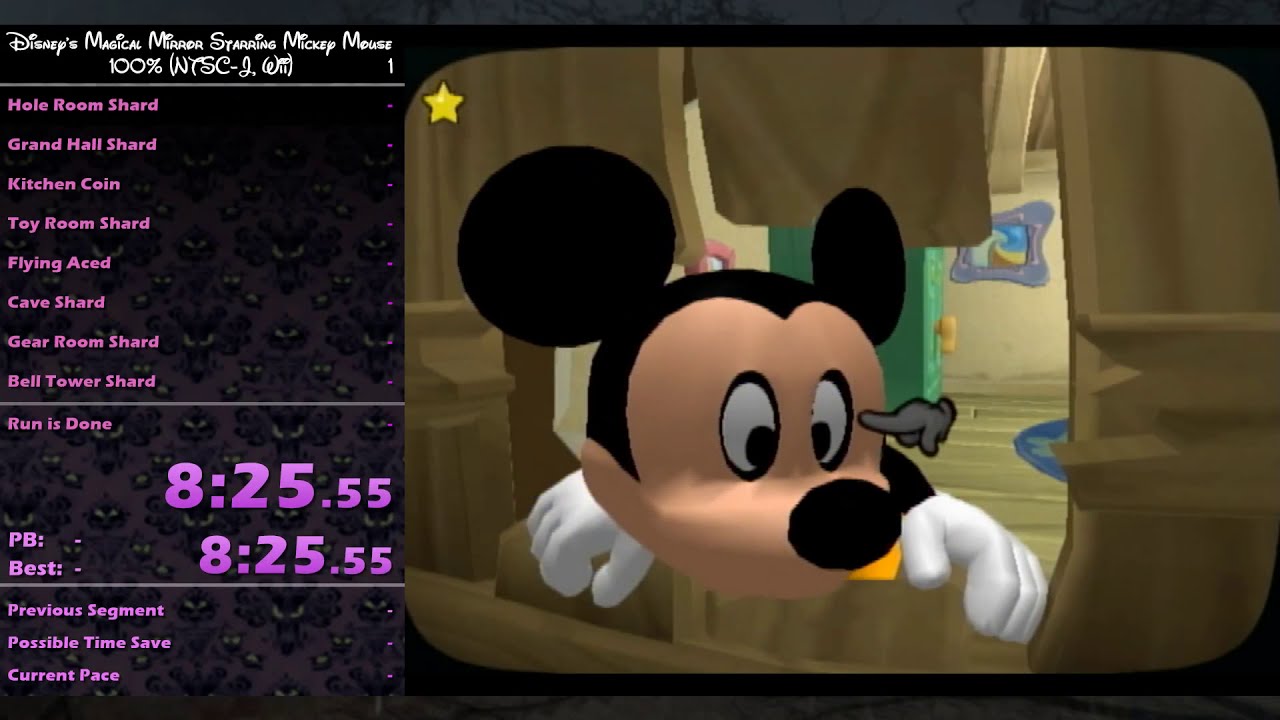 Disney's Magical Mirror Starring Mickey Mouse 100% WR ~ 2:04:52.43