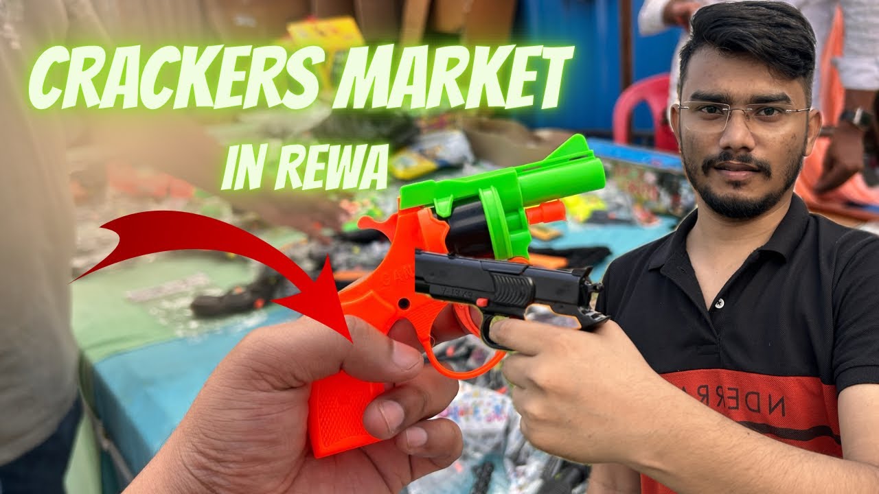 Crackers 💥Market In Rewa || मॉडल स्कूल ग्राउण्ड ☠️में लगा पटाखा 💥बाजार #happydiwali #crackers 