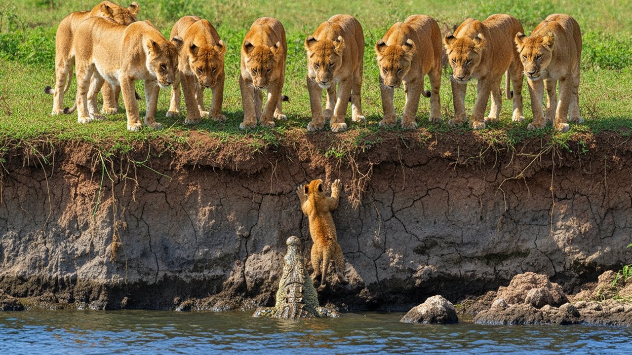 A Desperate Lion Cub Cries for Help, You Won’t Believe Who Came to Its Rescue