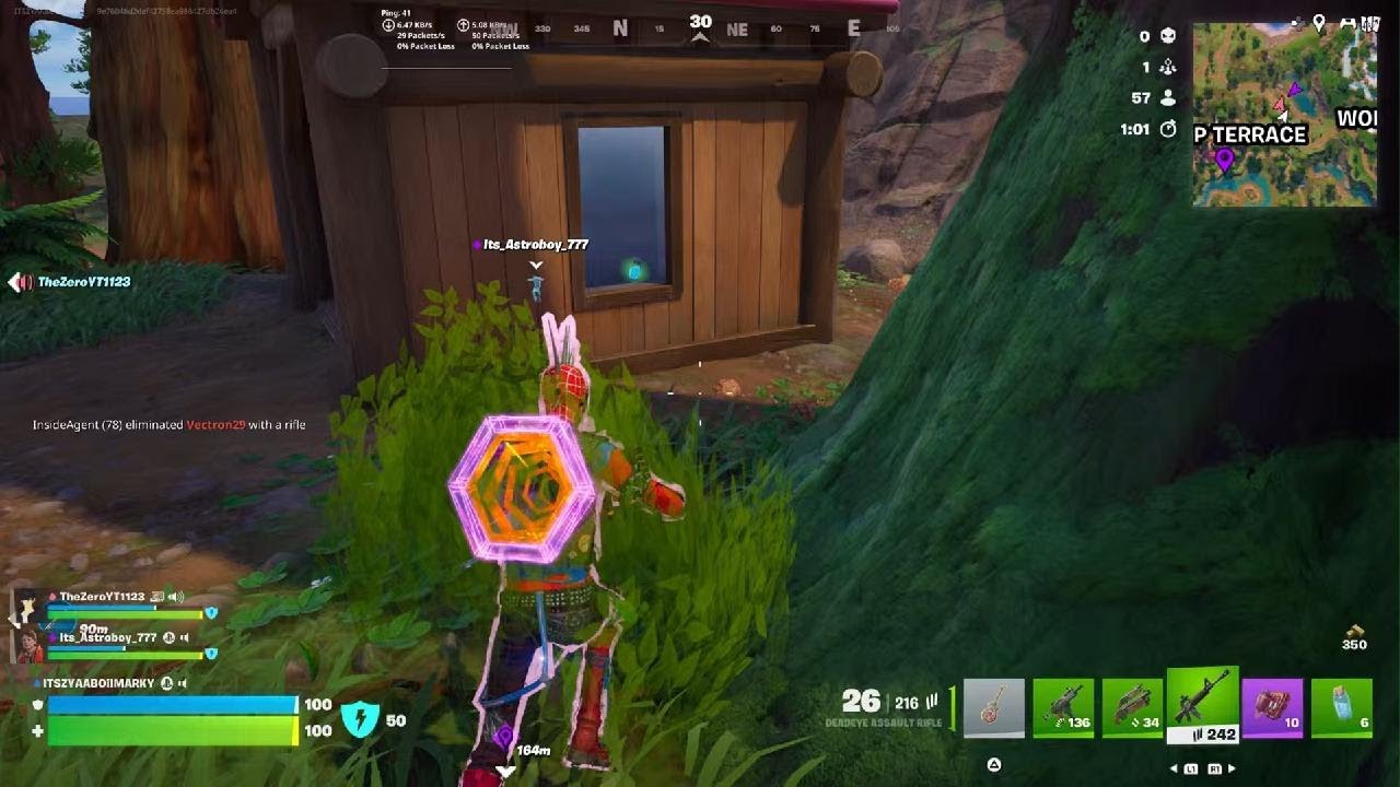 Fortnite Trios dub with draven and chancey